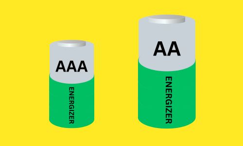 energizer AA and AAA rechargeable batteries